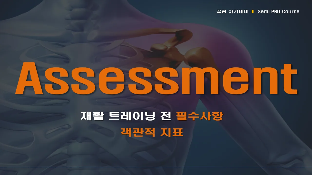 강의 자료 맛보기: Semi PRO — 평가(Assessment)